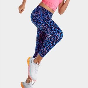 Sweaty Betty | Athletic Leggings Power 7/8 Cheetah Print
